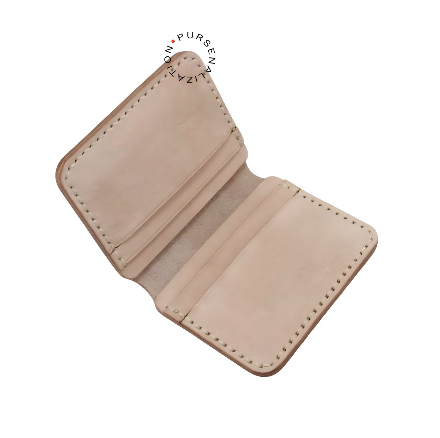 Folded Leather Card Holder