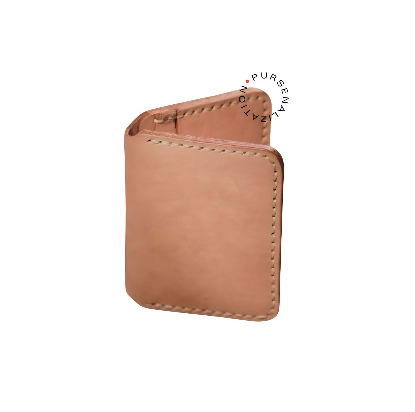 Folded Leather Card Holder