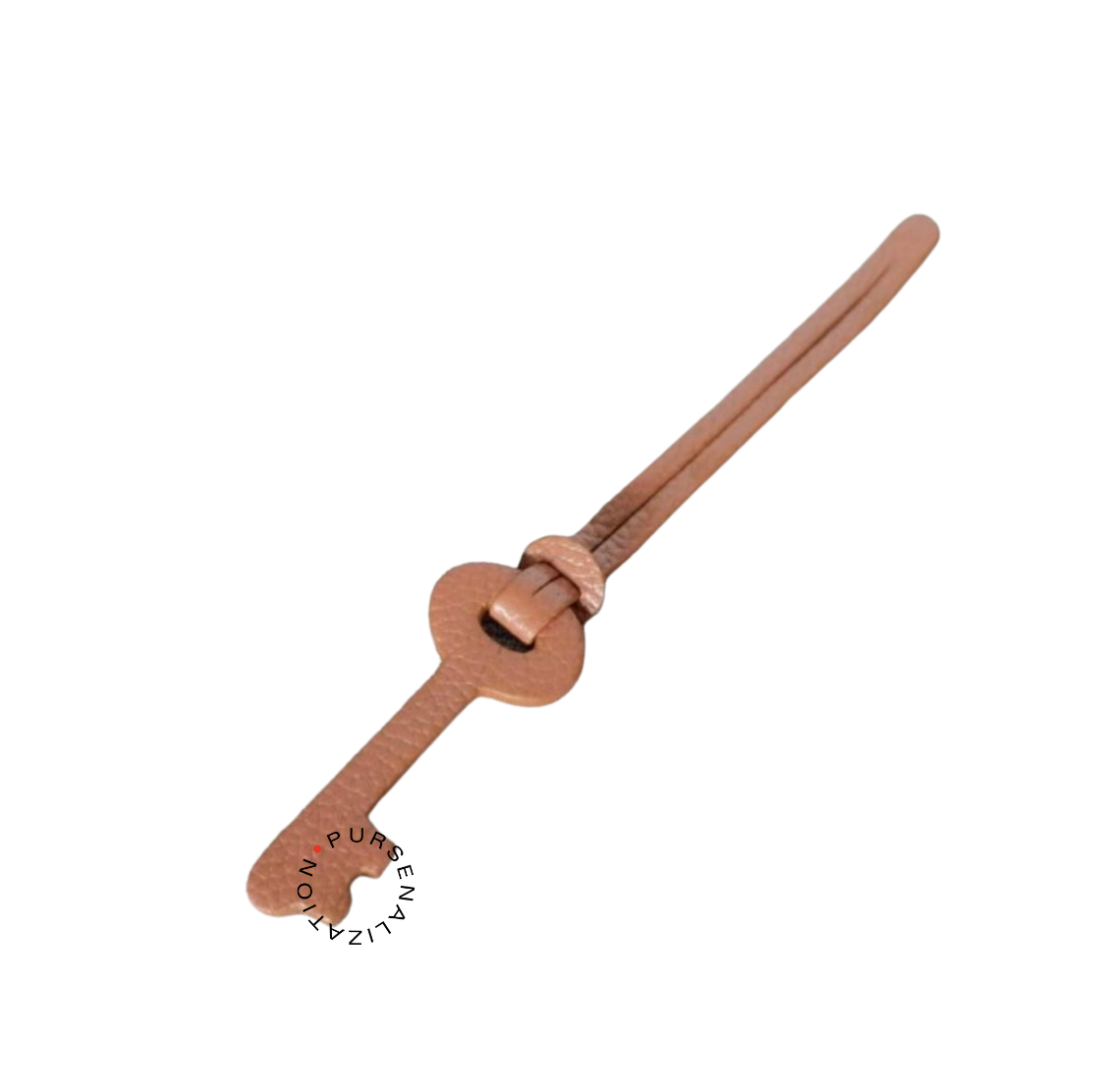 Key Leather Charm for Handbags