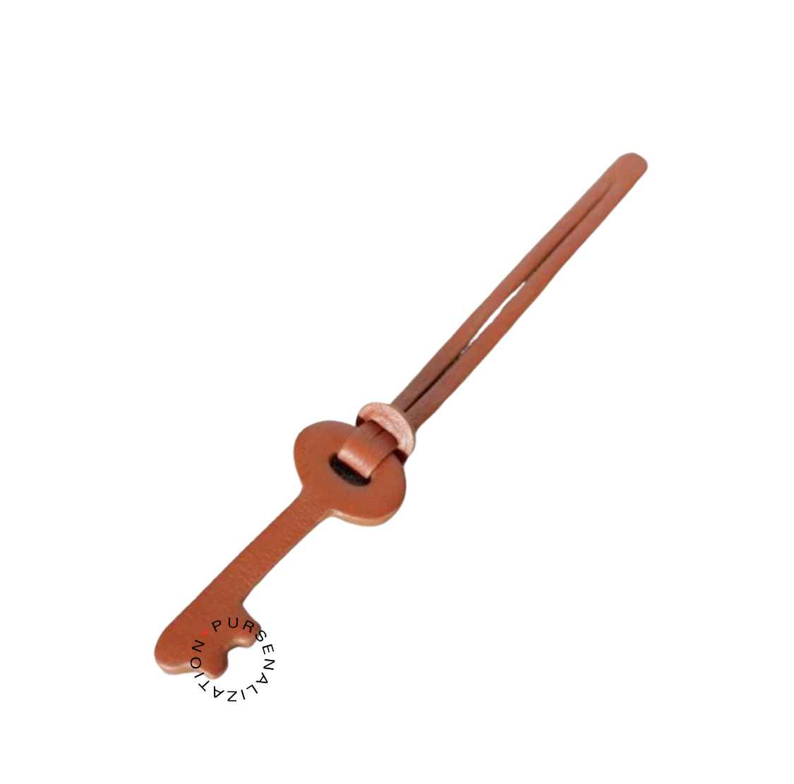 Key Leather Charm for Handbags